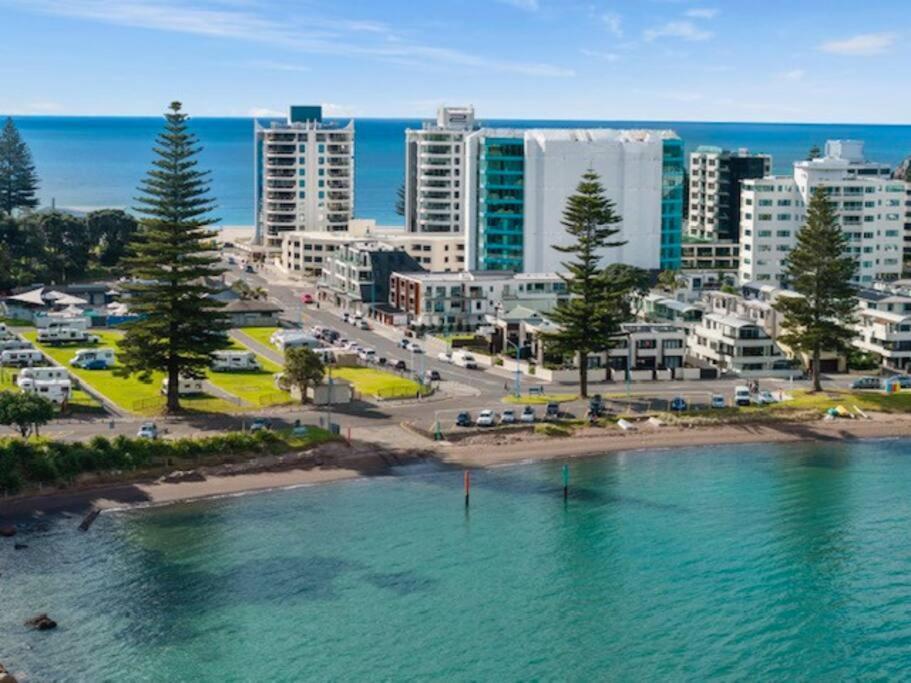 Luxury Beach Escape - 6 Adams Ave Mt Maunganui Mount Maunganui Eksteriør bilde