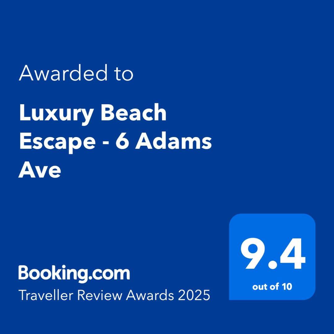 Luxury Beach Escape - 6 Adams Ave Mt Maunganui Mount Maunganui Eksteriør bilde
